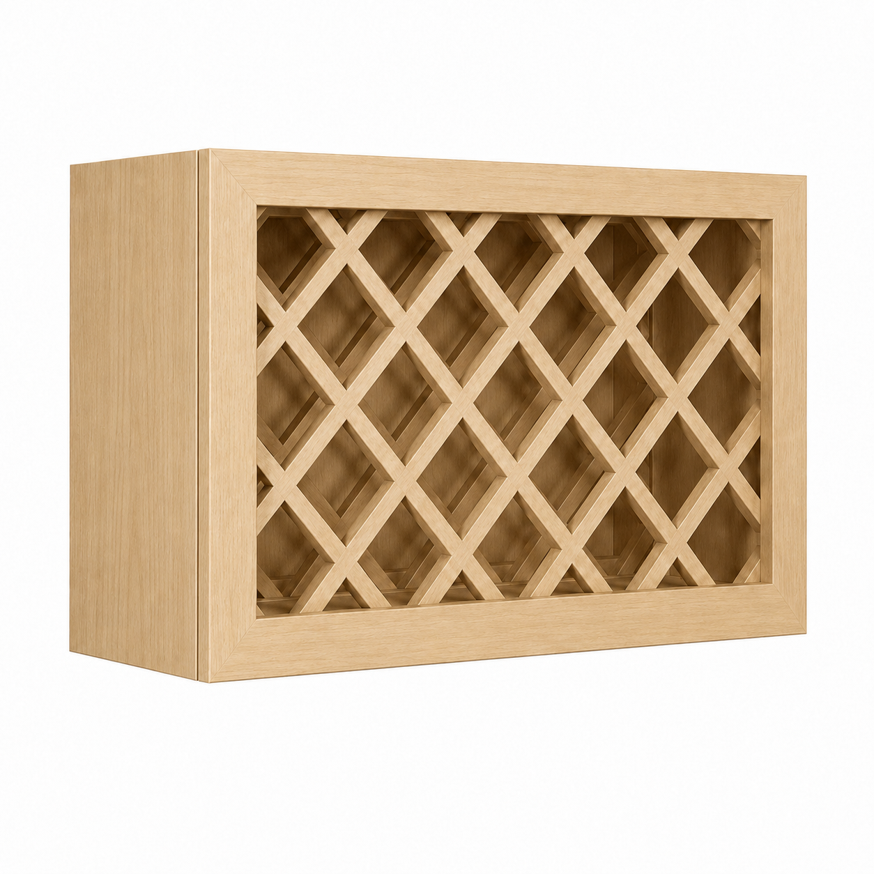 WRC3015 | Wall Wine Rack Cabinet | 30"W x 15"H x 12"D | Launch Cabinet Collection