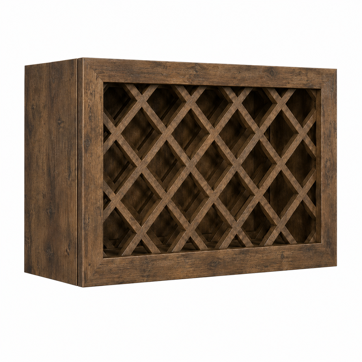 WRC3018 | Wall Wine Rack Cabinet | 30"W x 18"H x 12"D | Launch Cabinet Collection