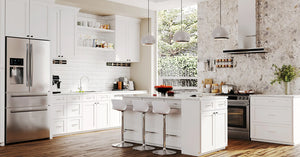 RTA Shaker White Cabinets